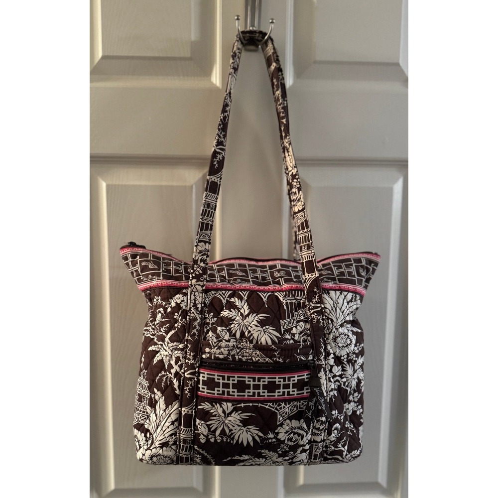 Vera Bradley Imperial Toile Asian Inspired Quilted‎ Tote Bag